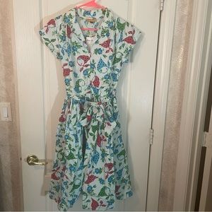 Bernie Dexter Kelly Connie print dress medium